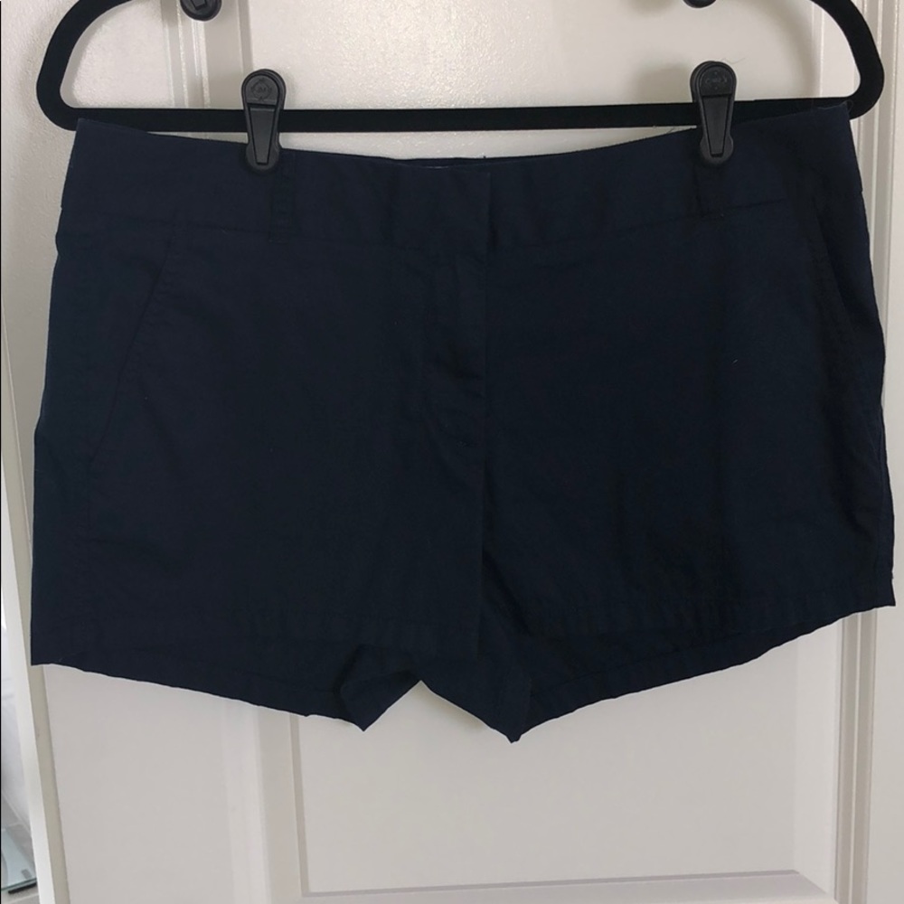 Navy Blue J. Crew Chino Shorts